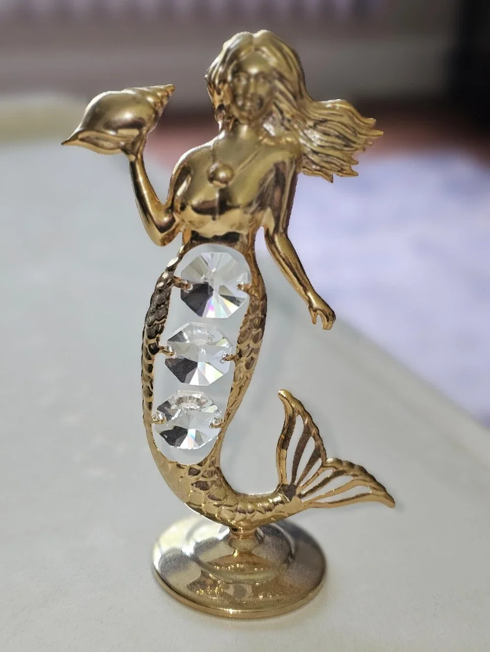 Crystal Millennium Gold Plated 5
